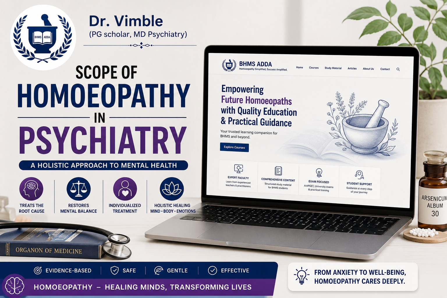 Scope of Homoeopathy in Psychiatry